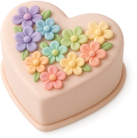 Beautifulflowercake emote for Discord