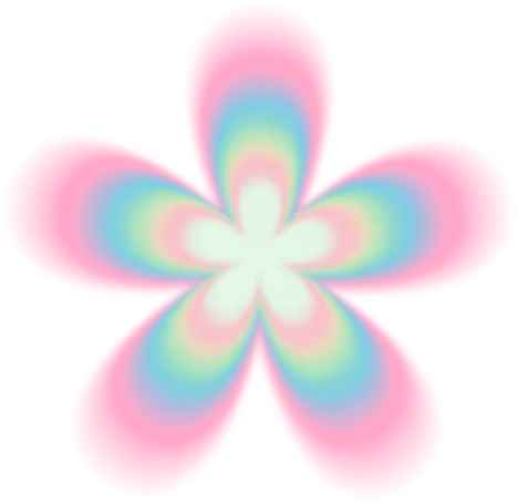 pastelrainbowflower emote for Discord