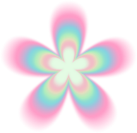 pastelrainbowflower emote for Discord