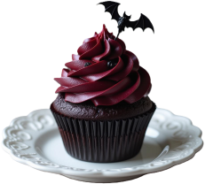 Goth_cupcake emote for Discord