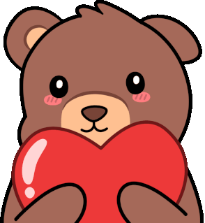 hearthugbearish emote for Discord