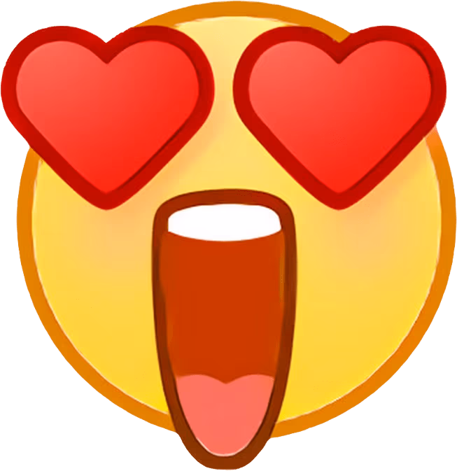 Hearteyes static emote