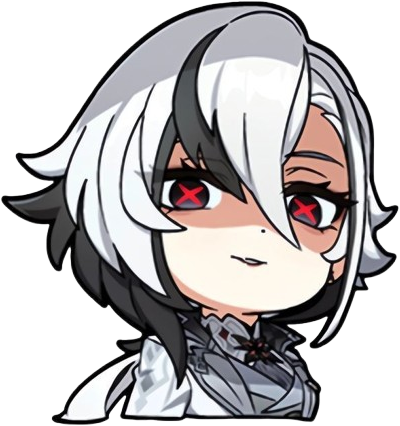 arlecchino_cheers emote for Discord