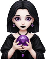 Gothwoman emote for Discord