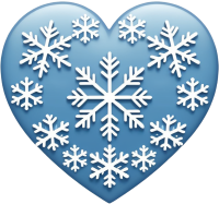 Snowheart emote for Discord