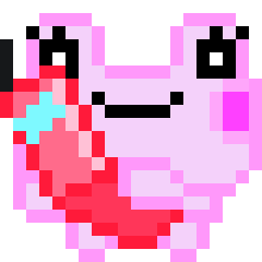 pinkfroggy emote for Discord