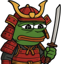 pepesamurai emote for Discord