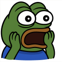 pepescream emote for Discord