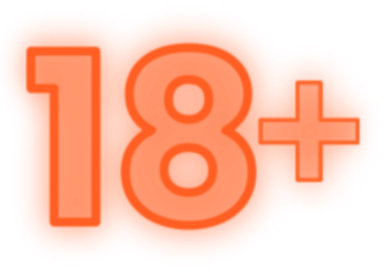 AdultsOnly_Neon_Orange emote for Discord