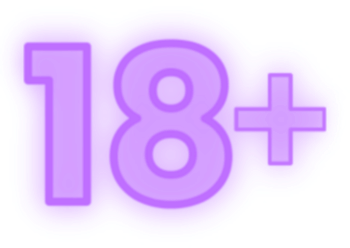 AdultsOnly_Neon_Purple emote for Discord