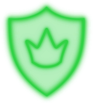 Role_Admin_Green emote for Discord