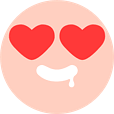 hearteyes emote for Discord
