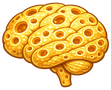 cheese_brain static emote