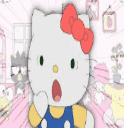 crazyhellokitty emote for Discord