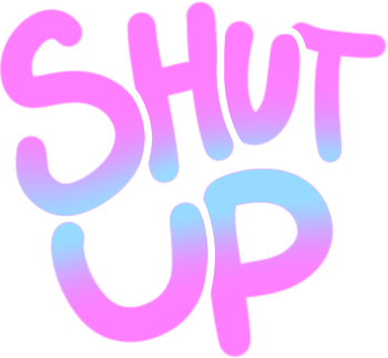 shutup_pink emote for Discord