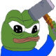 Pepehammer emote for Discord