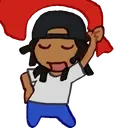 00vibe emote for Discord