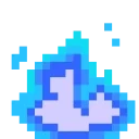 1911pixelbluefire emote for Discord
