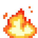 1152pixelorangefire emote for Discord