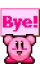 1773kirbysignbye emote for Discord