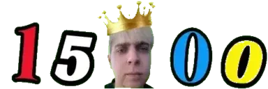 1500 emote for Discord