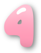 Number_Four_4_Pink emote for Discord