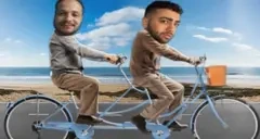 2idiotsonabike emote for Discord