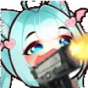 2MiyaGun emote for Discord