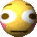 3dflushed animated emote for Discord, Twitch and Slack