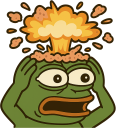pepemindblown emote for Discord