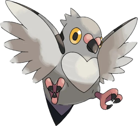 Pidove_Love emote for Discord