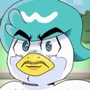 QuaxlyStare emote for Discord