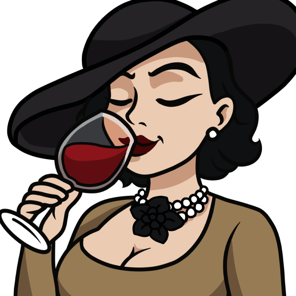 LadyDimitrescuSip emote for Discord