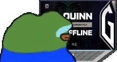 quinnOffline emote for Discord