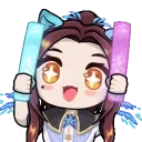 QxRegendaryRave emote for Discord