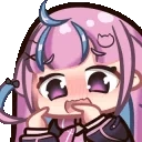 aAquaShy emote for Discord