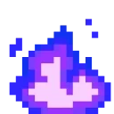 3642pixelpurplefire emote for Discord
