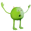 3dmikeSpin emote for Discord
