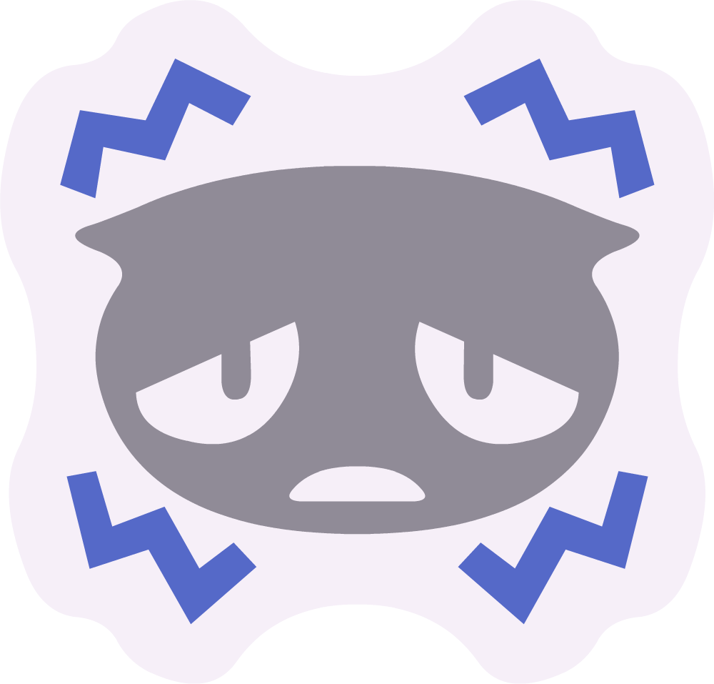 animalcrossing_fearful emote for Discord