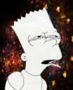 420Bart emote for Discord