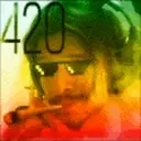 420penguin animated emote for Discord, Twitch and Slack