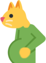 pregnant_cat emote for Discord