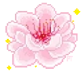 4948pixelflower emote for Discord