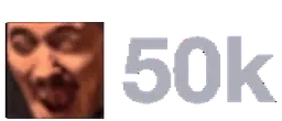 50k emote for Discord