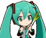 5524excitedmiku emote for Discord