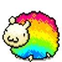 5790_RainbowSheep emote for Discord