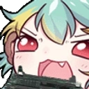 achiuShoot emote for Discord