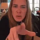 adeleConfused emote for Discord