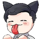 aduliccsmolflip emote for Discord