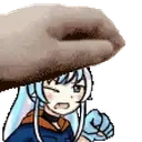 aeruPetpet emote for Discord